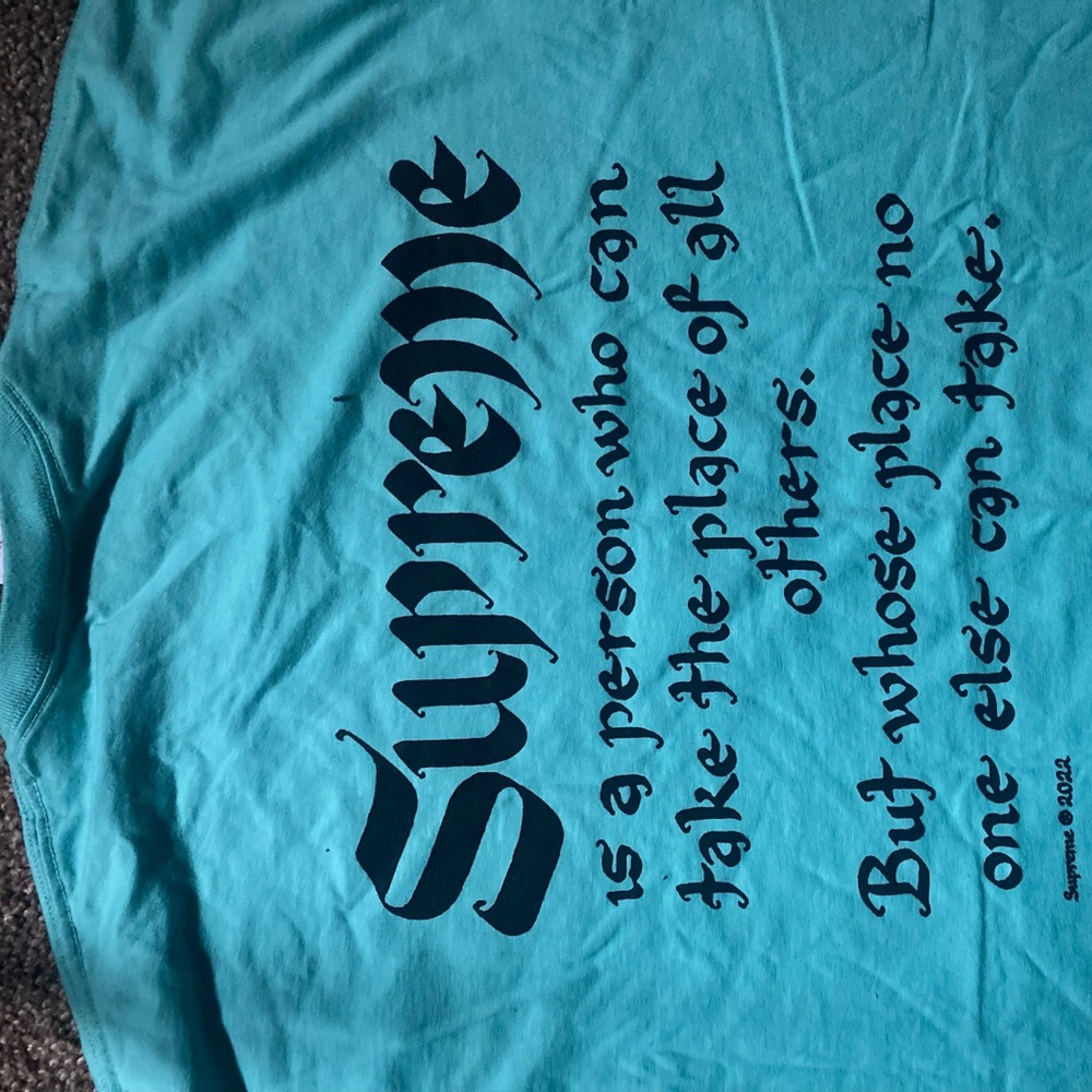 Supreme T Shirt 2022 Limited edition